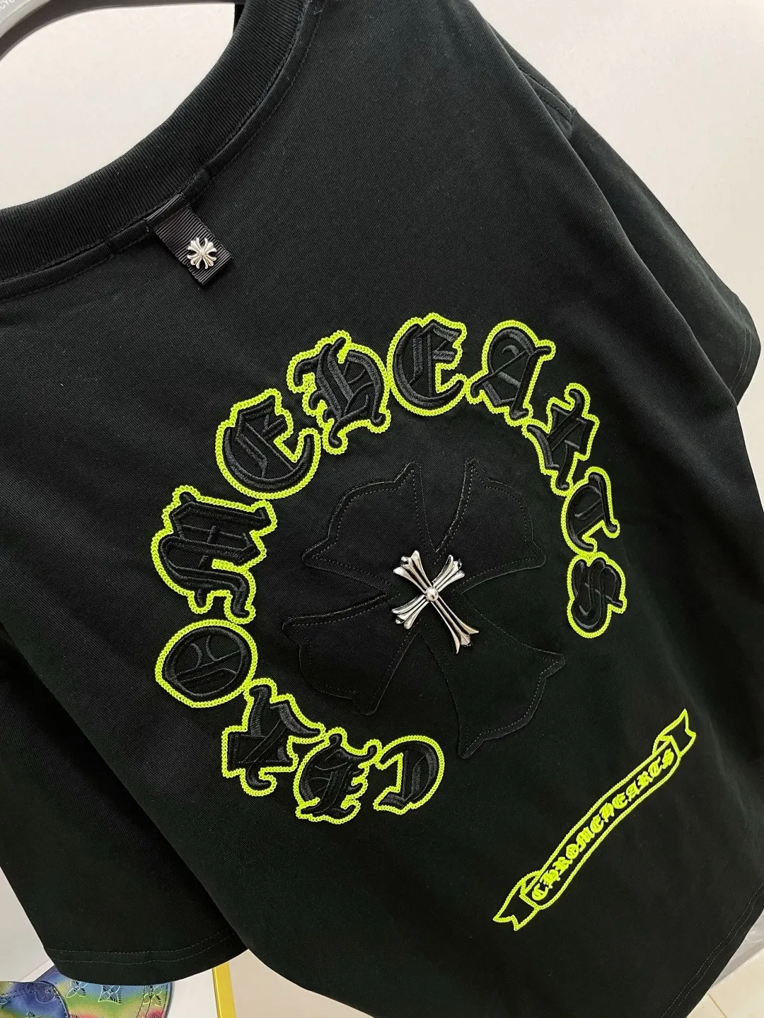 Chrome Hearts 26SS 字母 刺绣 短袖T恤 日常百搭款 款2