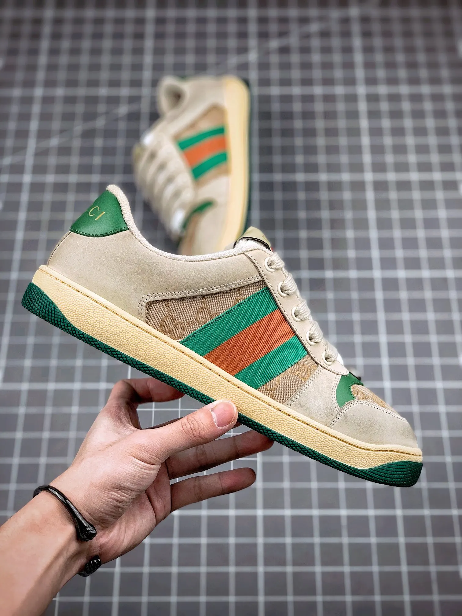 Gucci Logo休闲运动鞋