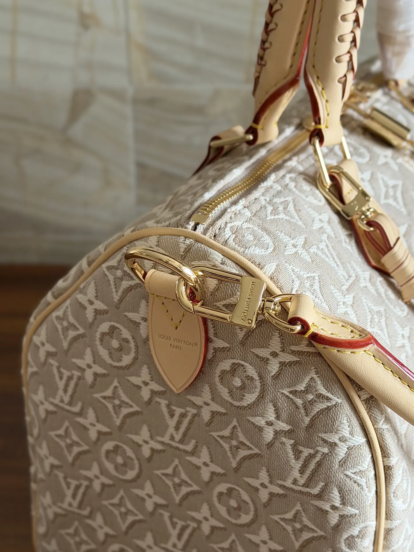 Louis Vuitton White Organizer Pouch Travel Canvas