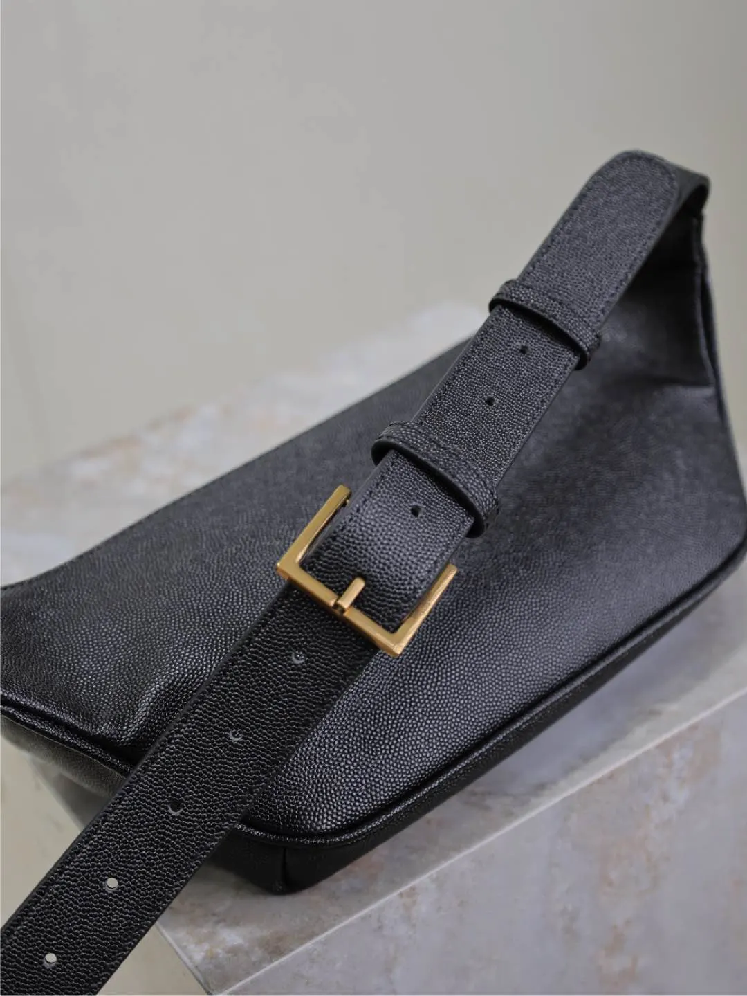 Black Belt Bag Casual Leather Image 9 Black Belt Bag Casual Leather Image 9