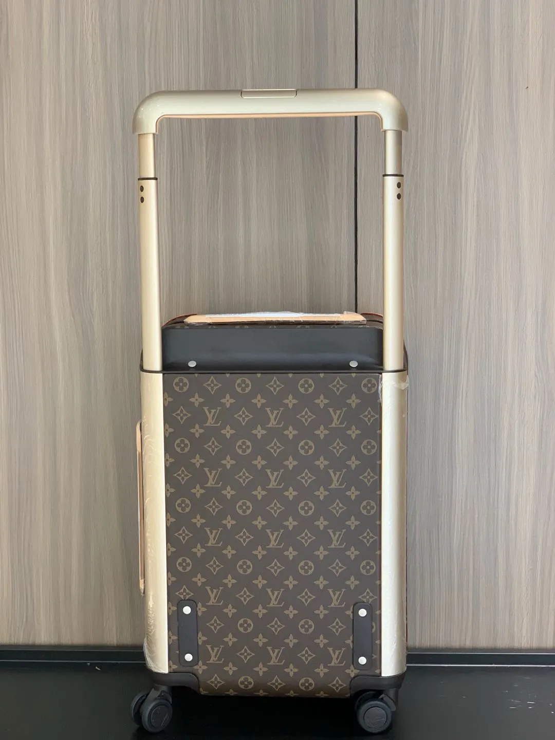 驴牌拉杆箱旅行箱 路易v 变色皮 海关锁 万向 行李箱 旅行拉杆款 輕便出行款