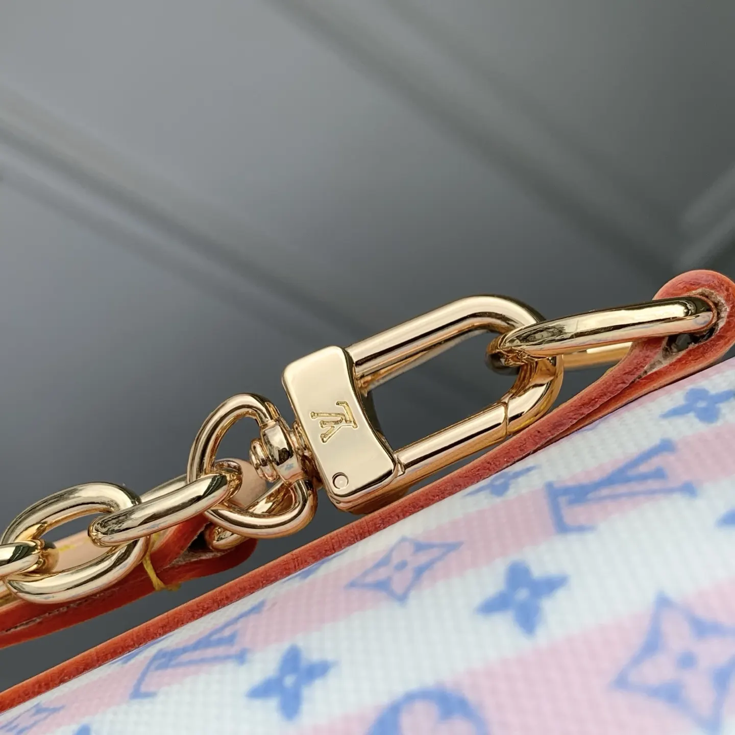 LV 帆布 鏈條包 精致鏈條款