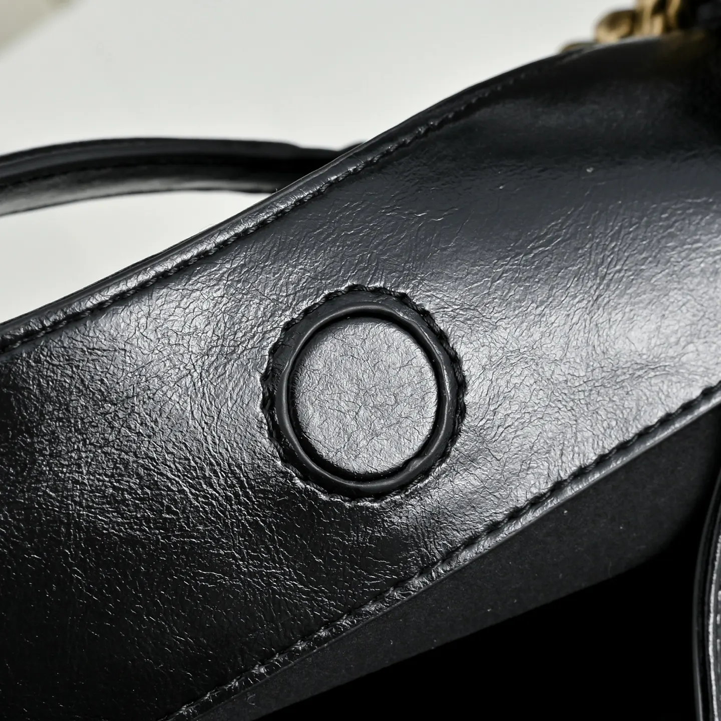 Black Hobo Shoulder Bag Vintage