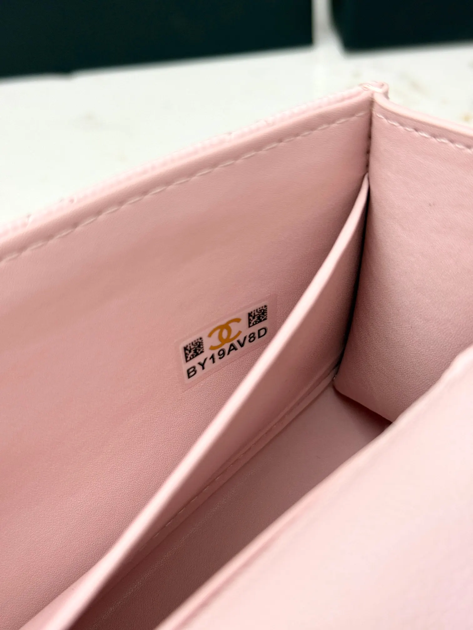 Chanel Pink Top Handle Bag Leather