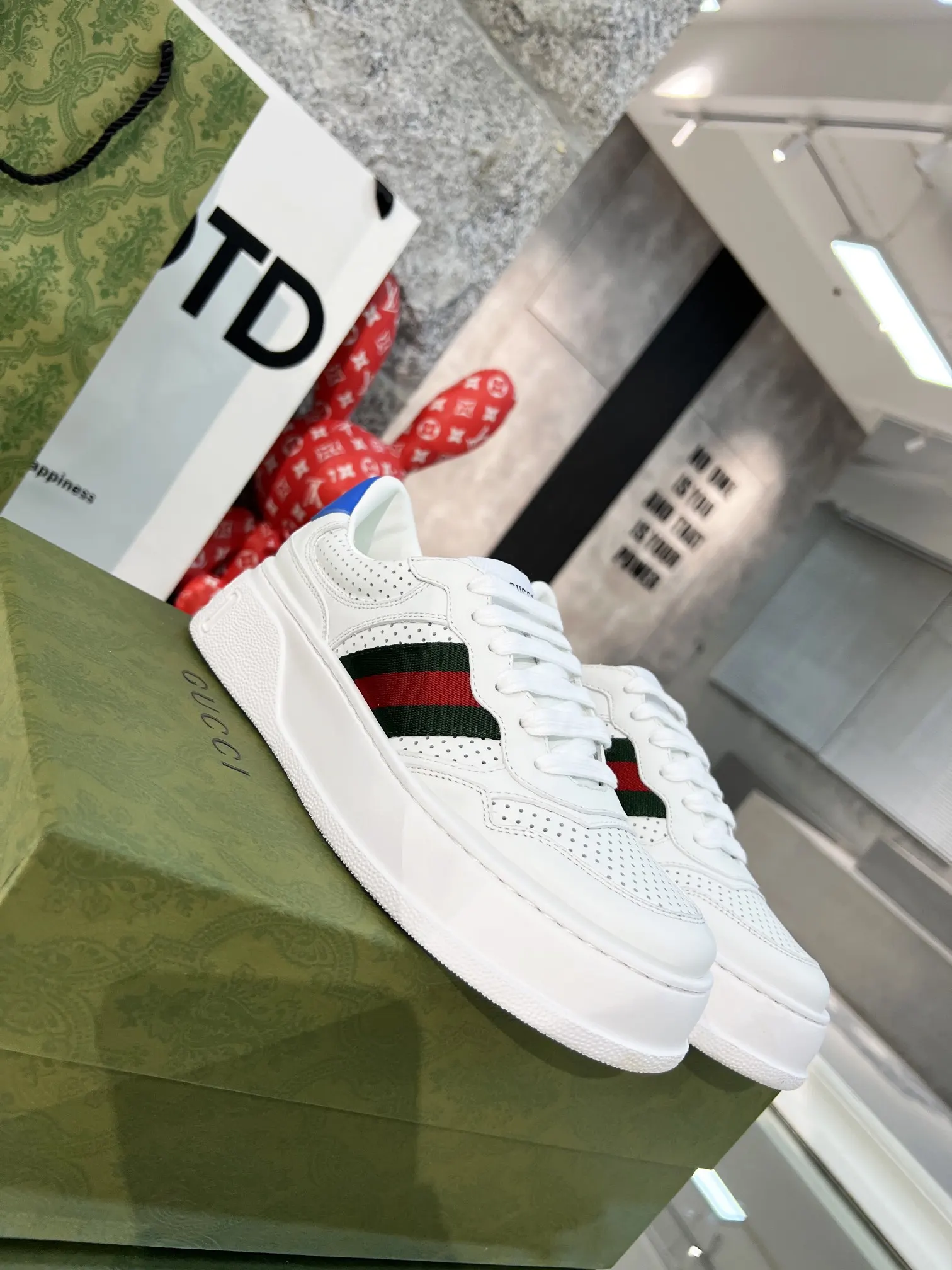 Gucci Logo休闲运动鞋 百搭款