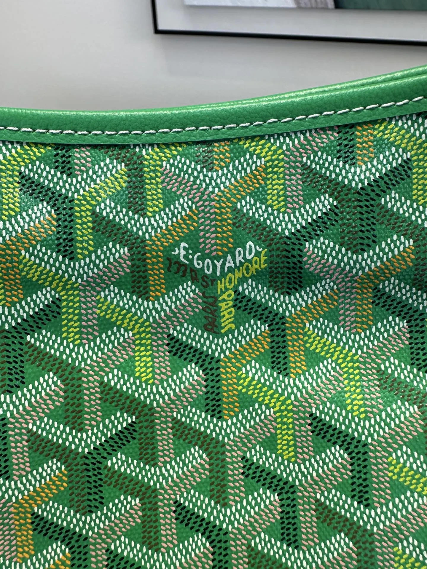 Goyard Hobo 老花 帆布 腋下包 复古腋下背款