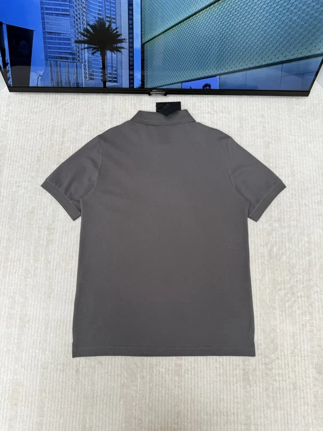 Prada 棉质 三角标 Polo衫