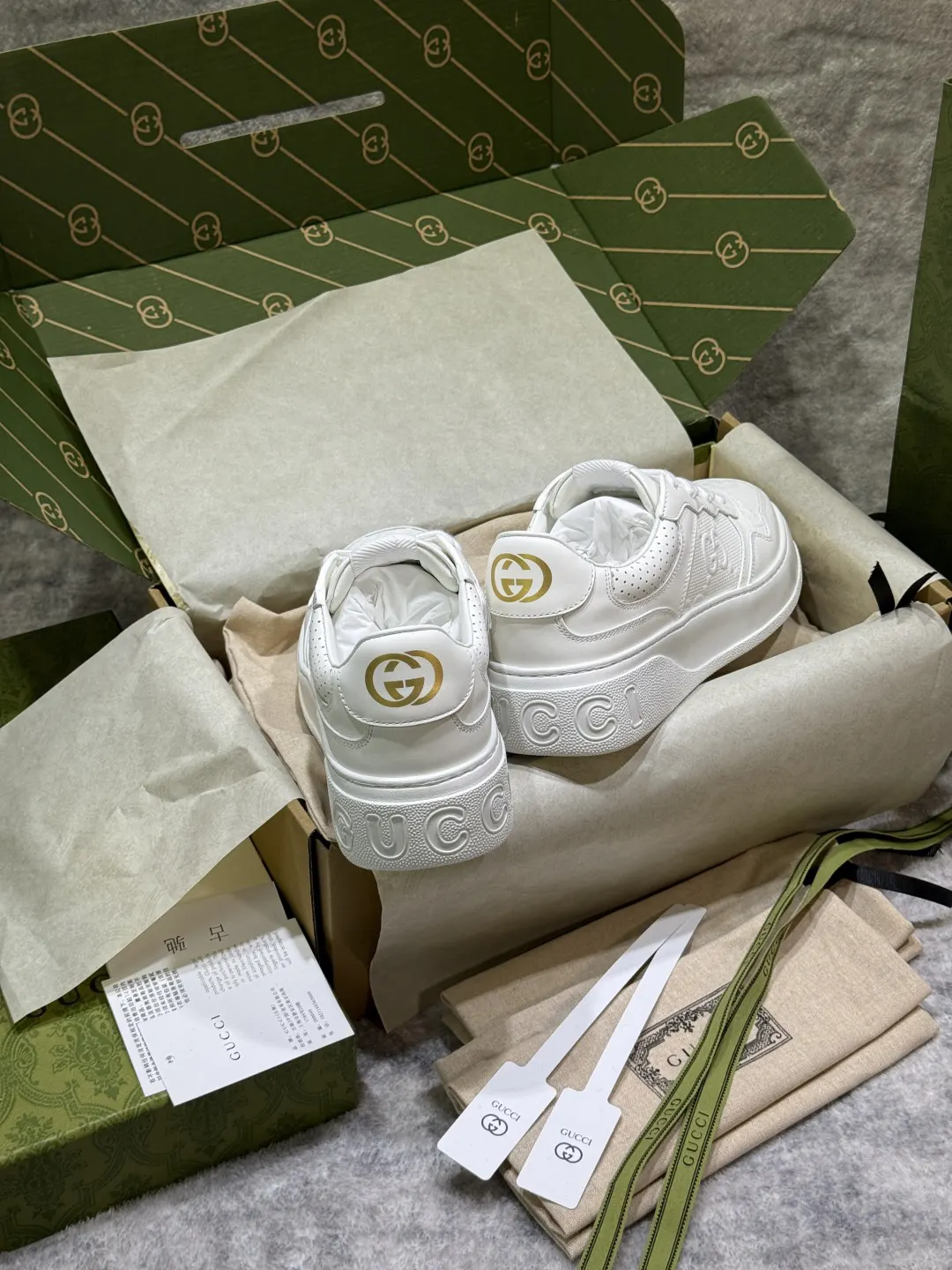 Gucci Logo休閒運動鞋