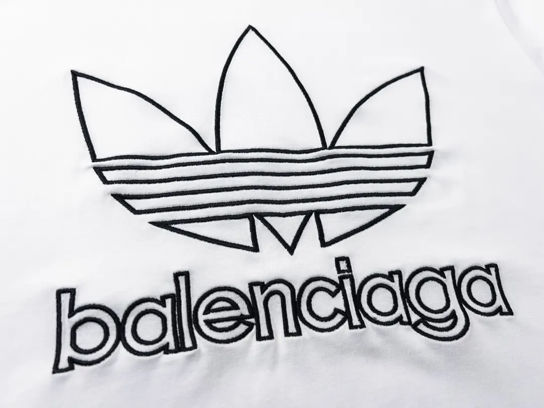 Adidas Letter Embroidery Short Sleeve T-Shirt Daily Versatile Style Image 5 Adidas Letter Embroidery Short Sleeve T-Shirt Daily Versatile Style Image 5