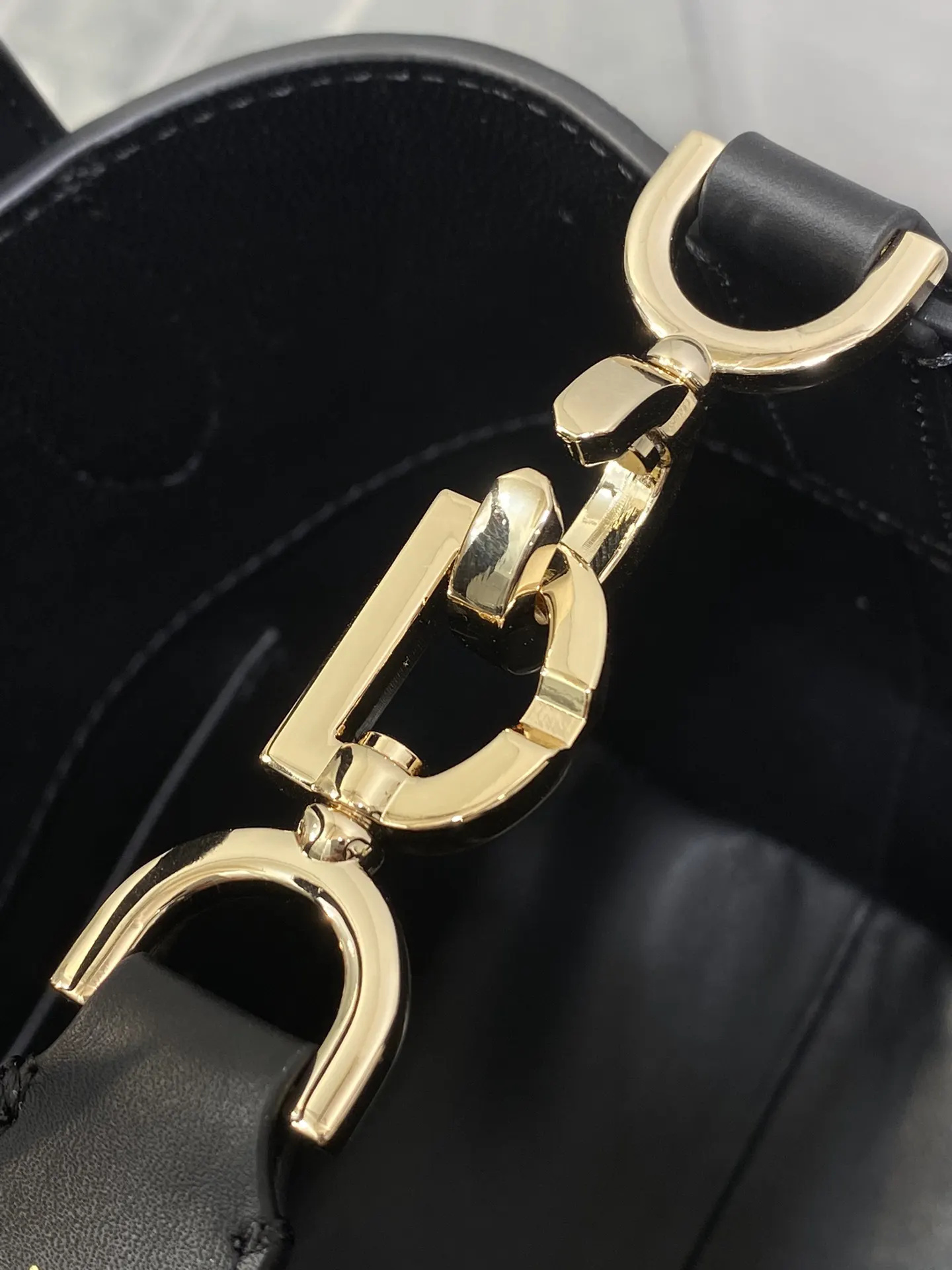 Dior Toujours 黑色 皮革 手提包