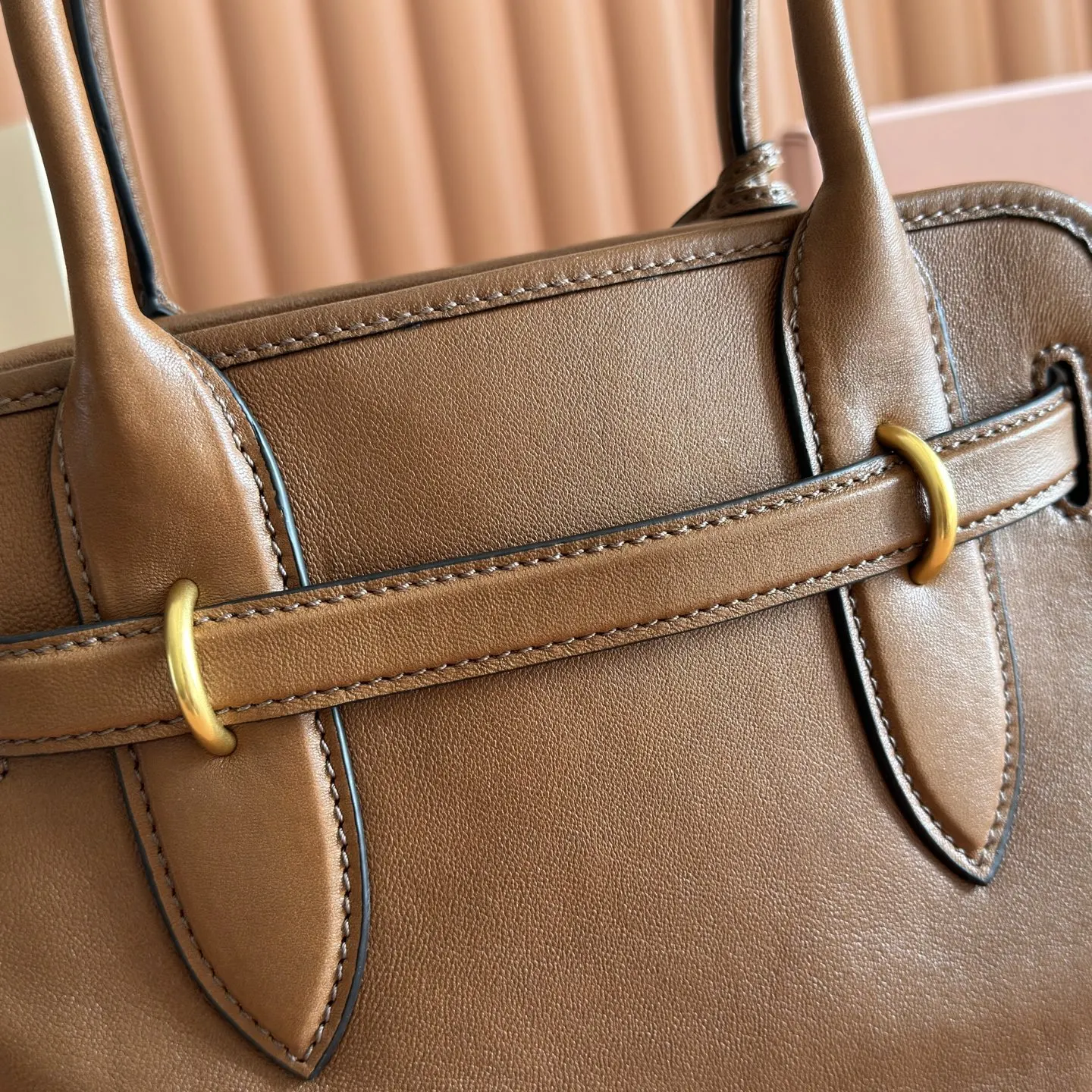 Gold Shoulder Bag