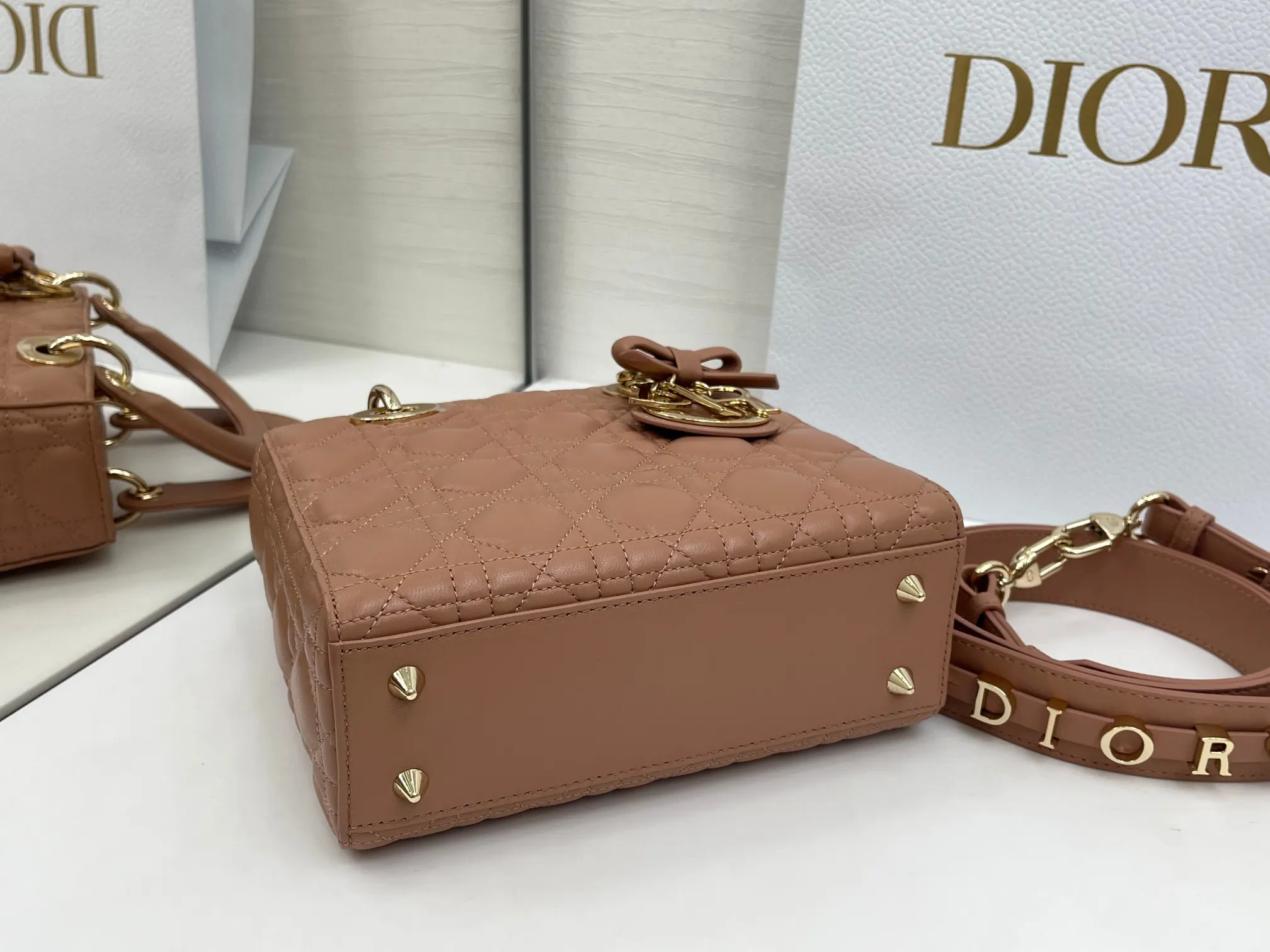 Dior My ABCDior 羊皮手袋 手提斜挎 复古