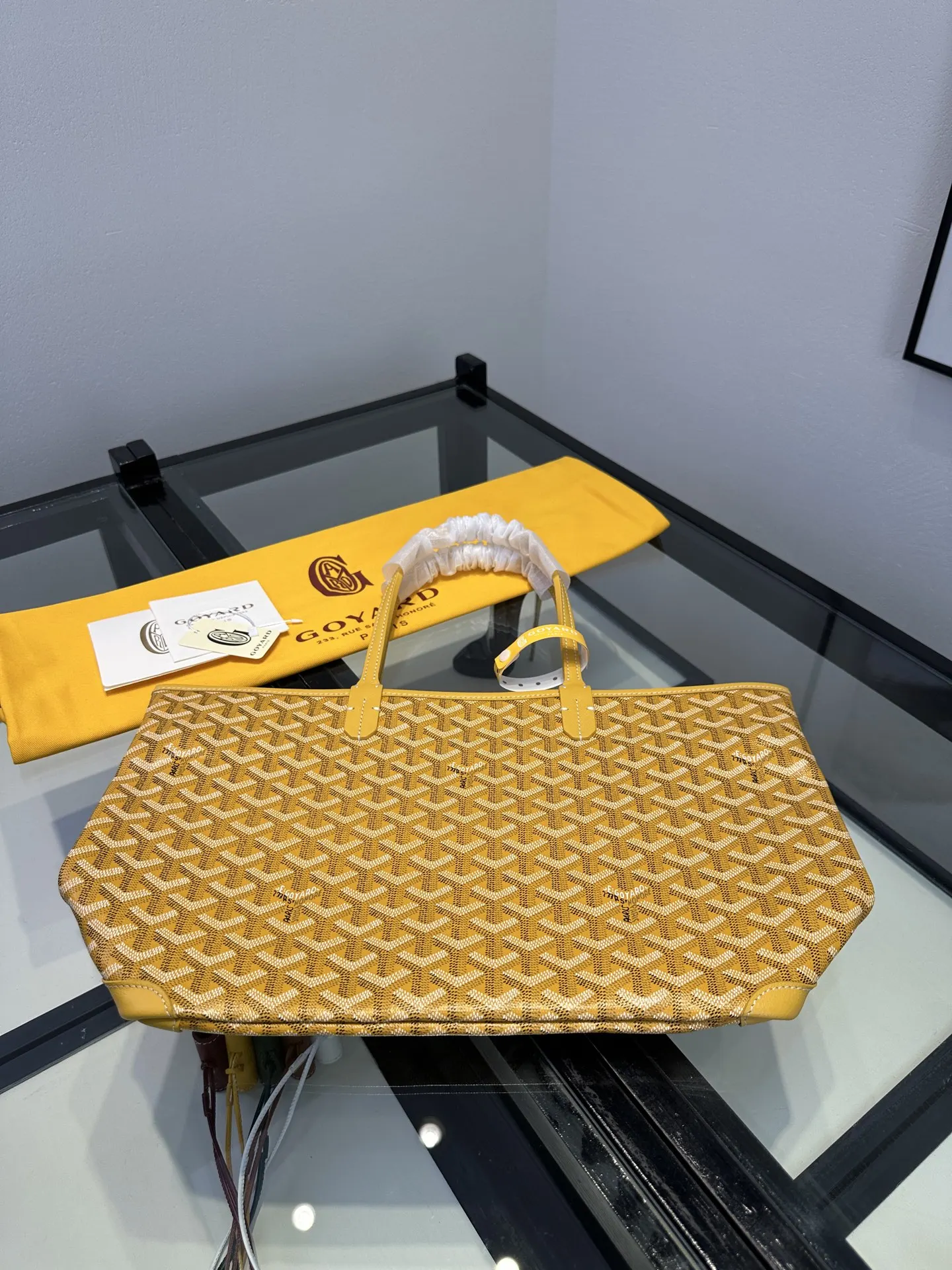 Goyard Hobo 黃色 托特包 大容量托特款