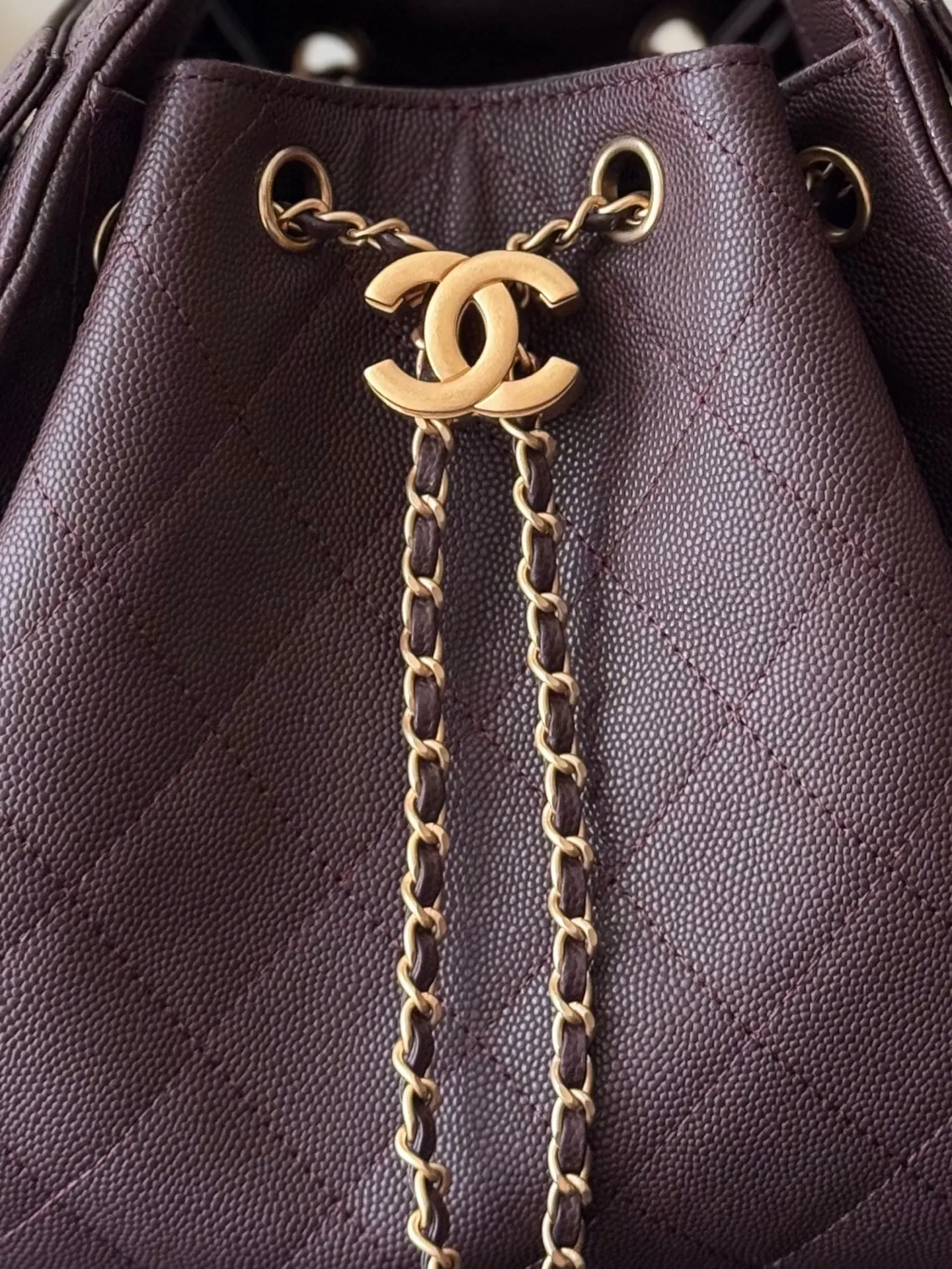 CHANEL Hobo 牛皮 腋下包 复古腋下背款