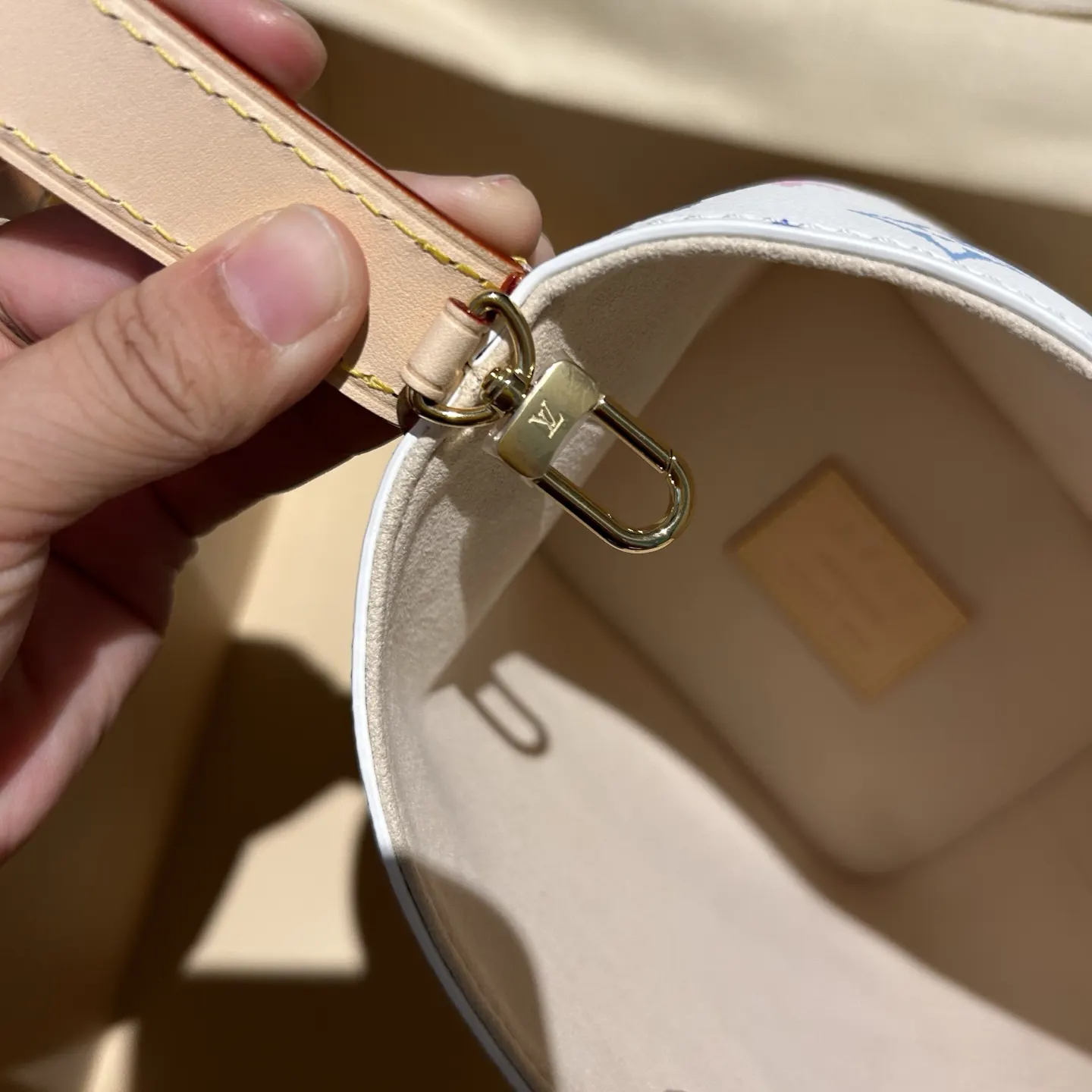 Bucket Bag Casual Leather