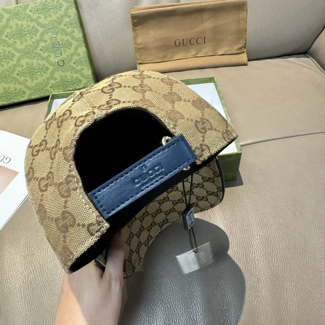 Gucci 牛皮 棒球帽 日常休闲款