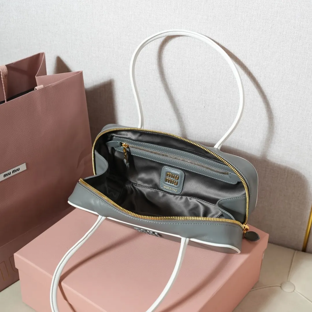 Miu 小牛皮 手提包 通勤手提款
