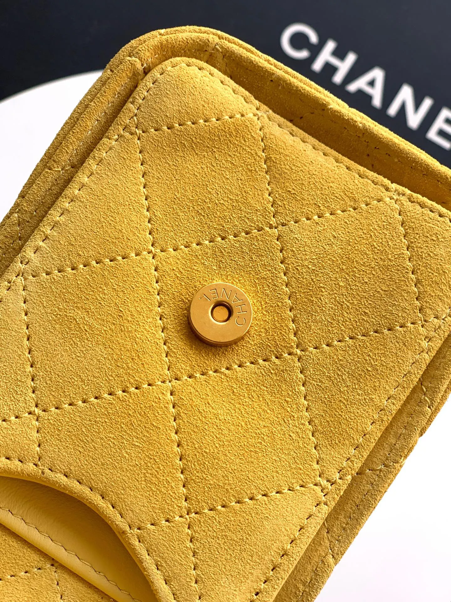 Yellow Chain Bag