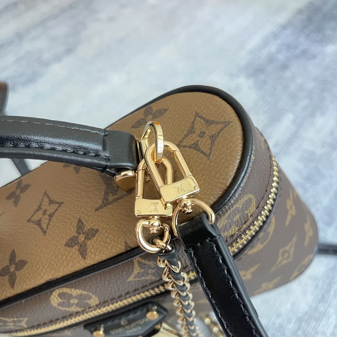 Louis Vuitton Monogram Chain Bag Canvas