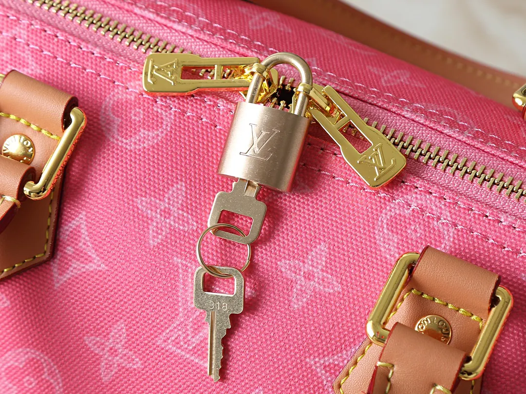 LV Speedy 牛皮 收納包 旅行收納款