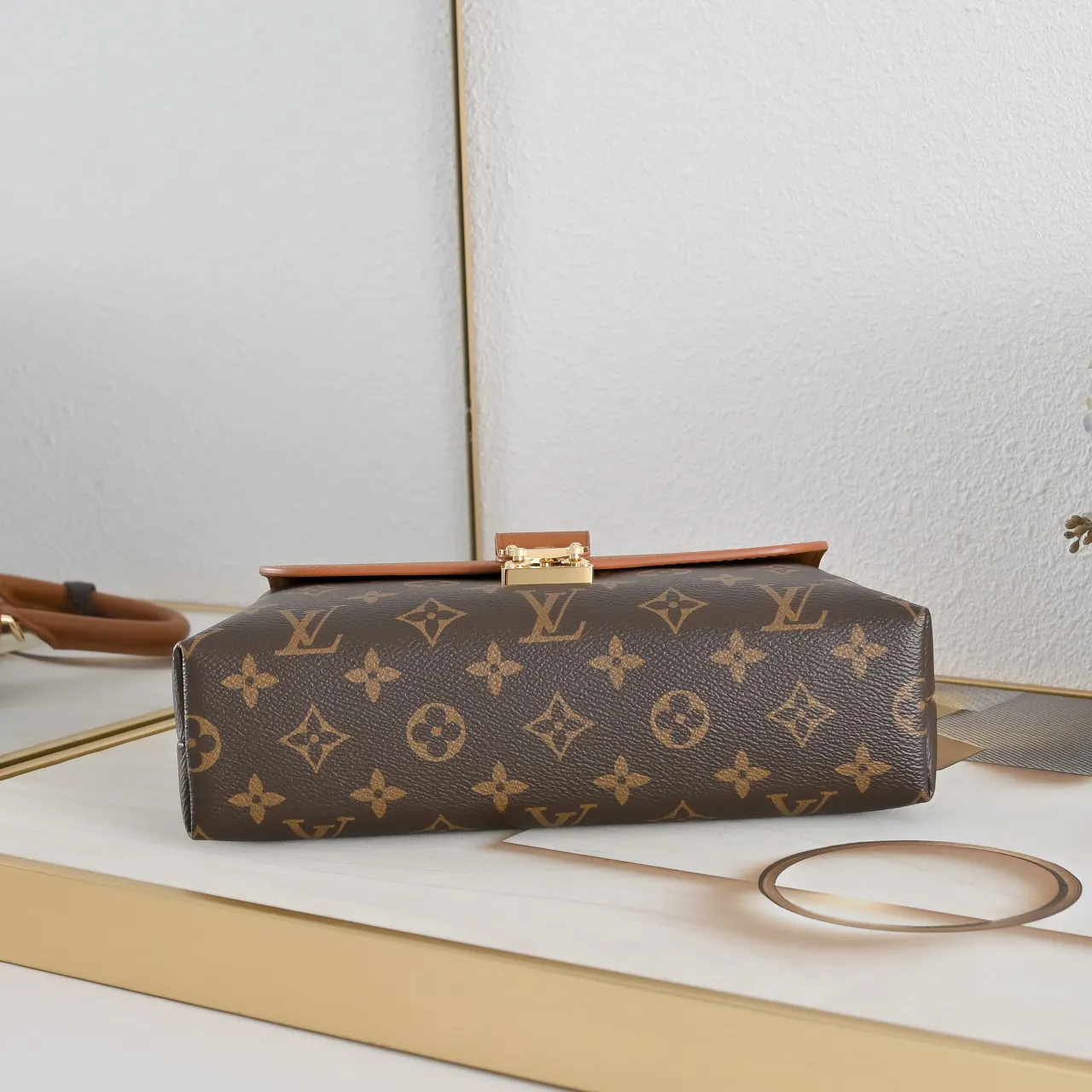 LV 黑棕配色 手袋 通勤款｜ORBUYBAG 岚奢包高端时尚精品