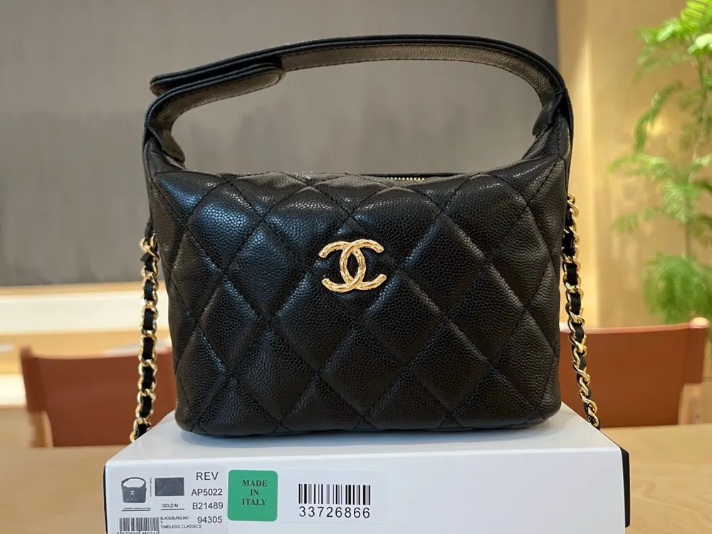 小牛皮 Chane 饭盒包 小 链条包 精致链条款