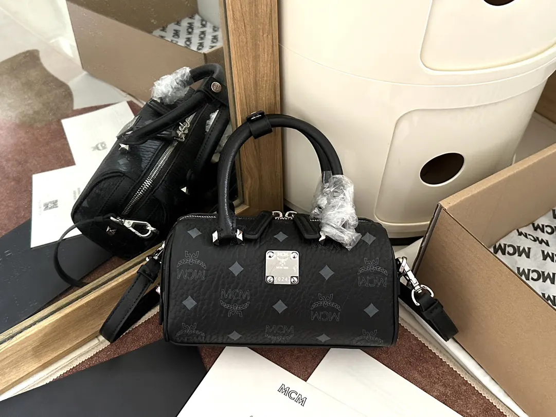 Black Fashion Item Travel Leather