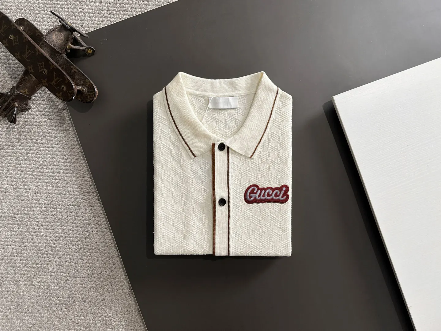 Gucci 刺绣 纯棉 针织衫 质感针织款