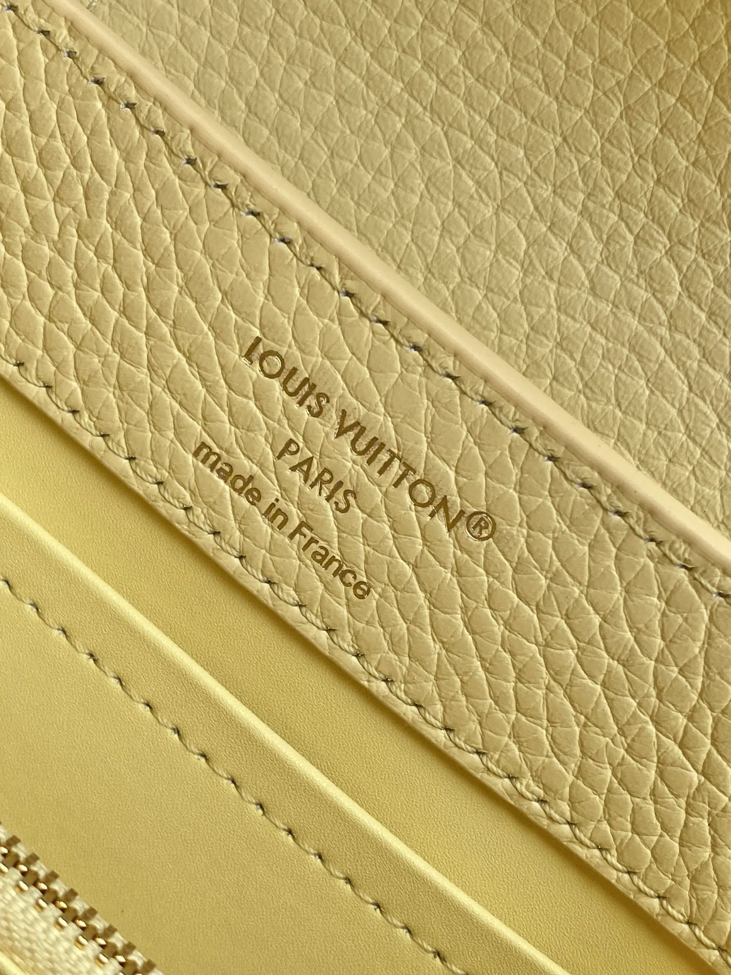 Louis Vuitton Black Brown Chain Bag Leather