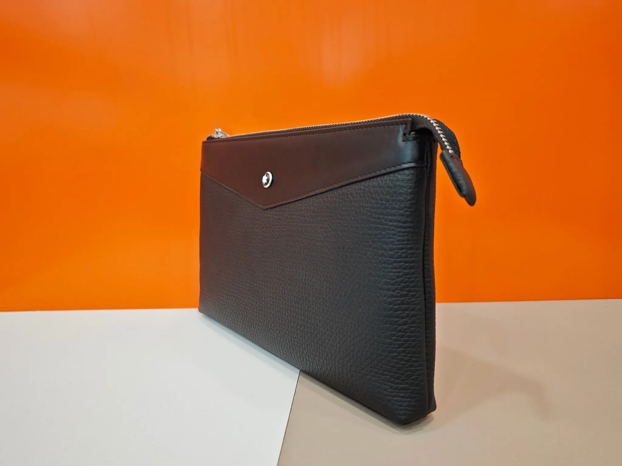 Black Clutch Bag Leather