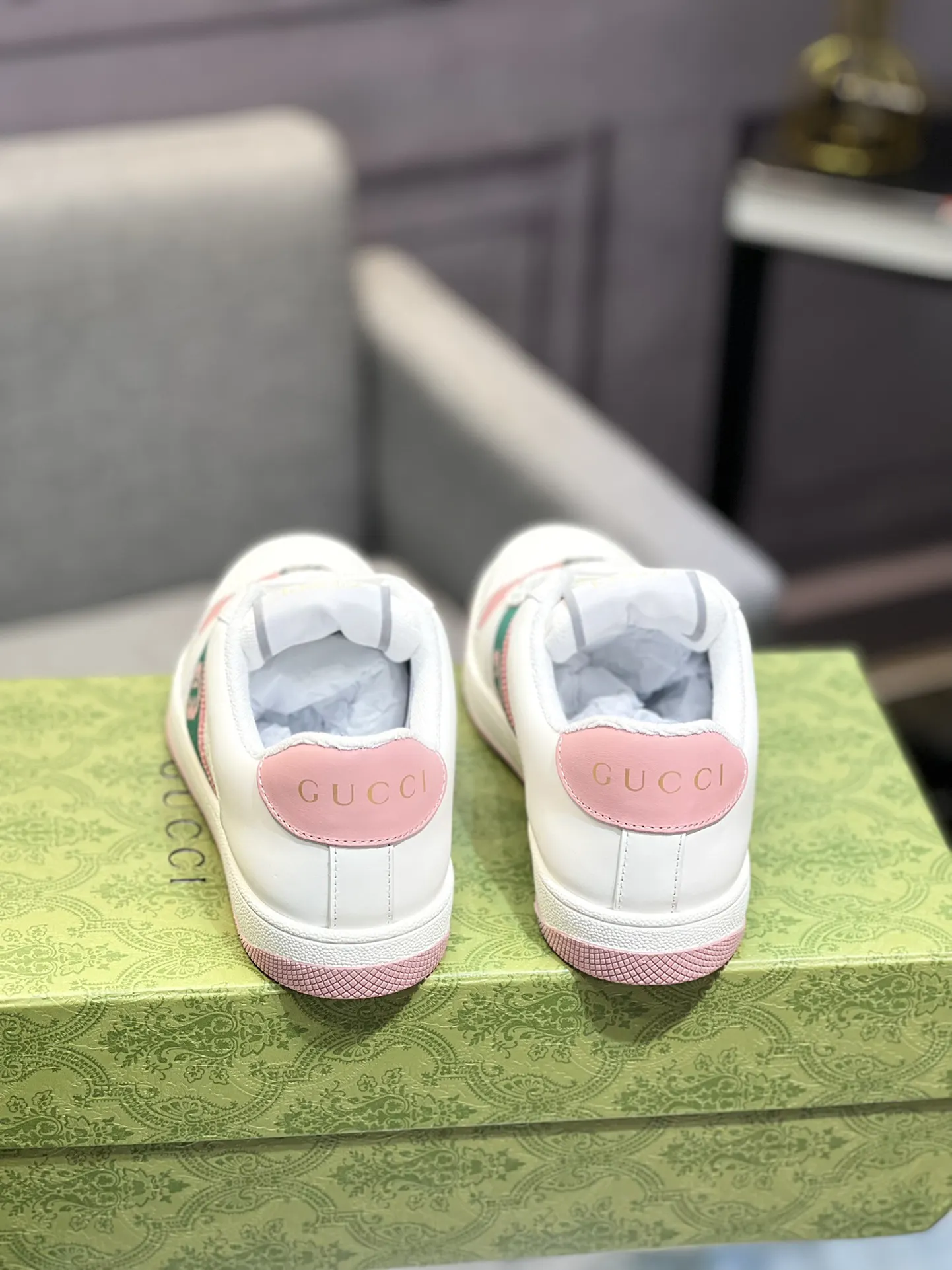 Gucci Logo休閒運動鞋