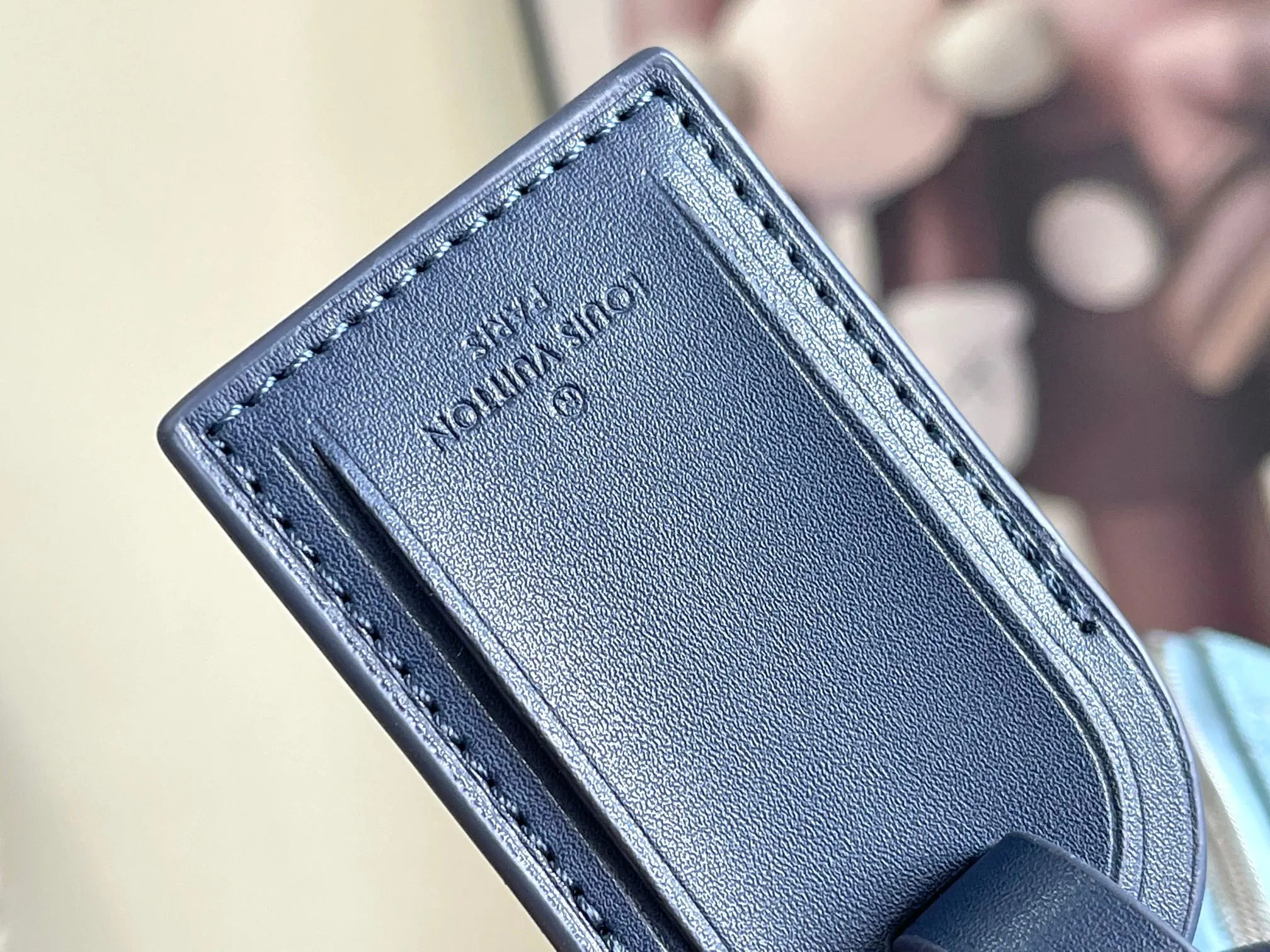 Keepall 藍色 牛皮 旅行袋 大容量旅行款