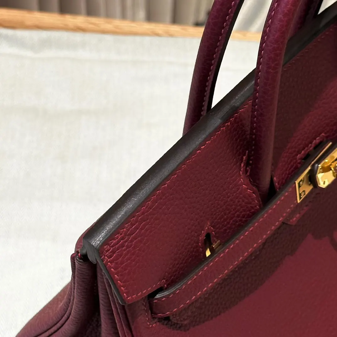 Hermès Birkin 红色 Togo 手提包