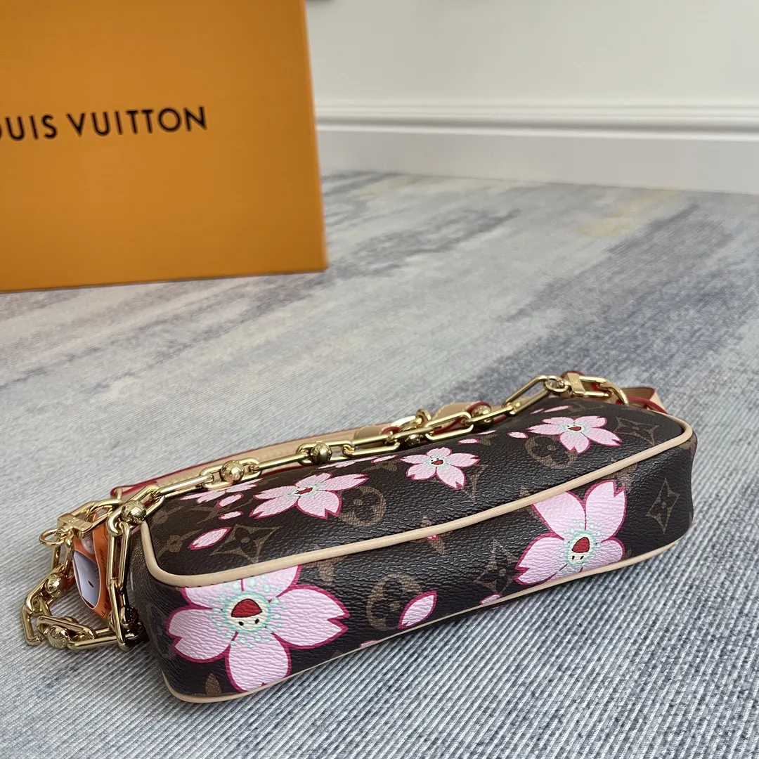 LV 牛皮 链条包 精致链条款
