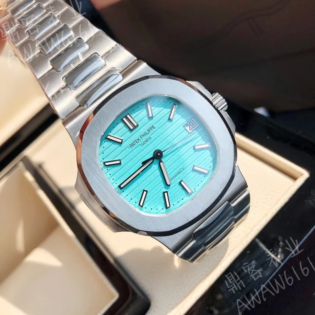 White Blue Watch Classic