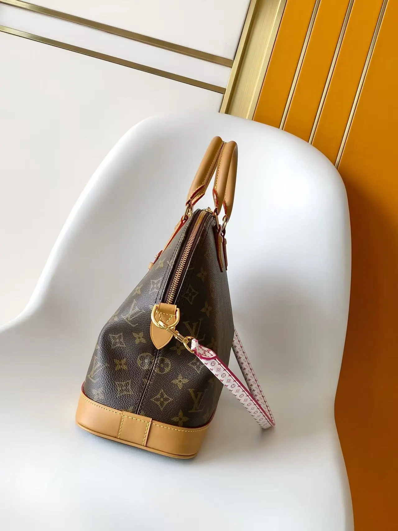 LV Alma 帆布 收納包 旅行收納款