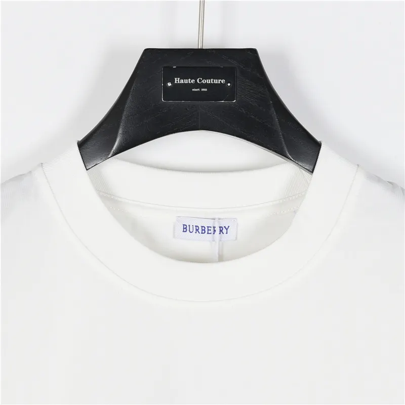 Burberry Print Short Sleeve T-Shirt Casual Versatile Image 4 Burberry Print Short Sleeve T-Shirt Casual Versatile Image 4