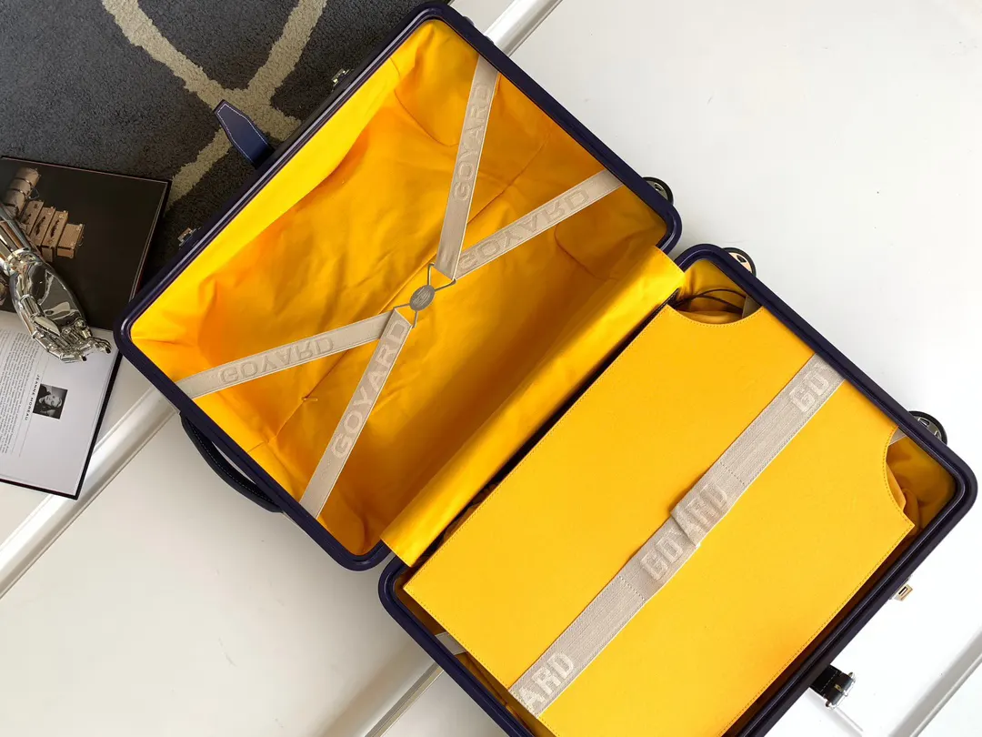 Goyard 黑色 白色 行李箱 旅行拉杆款 輕便出行款