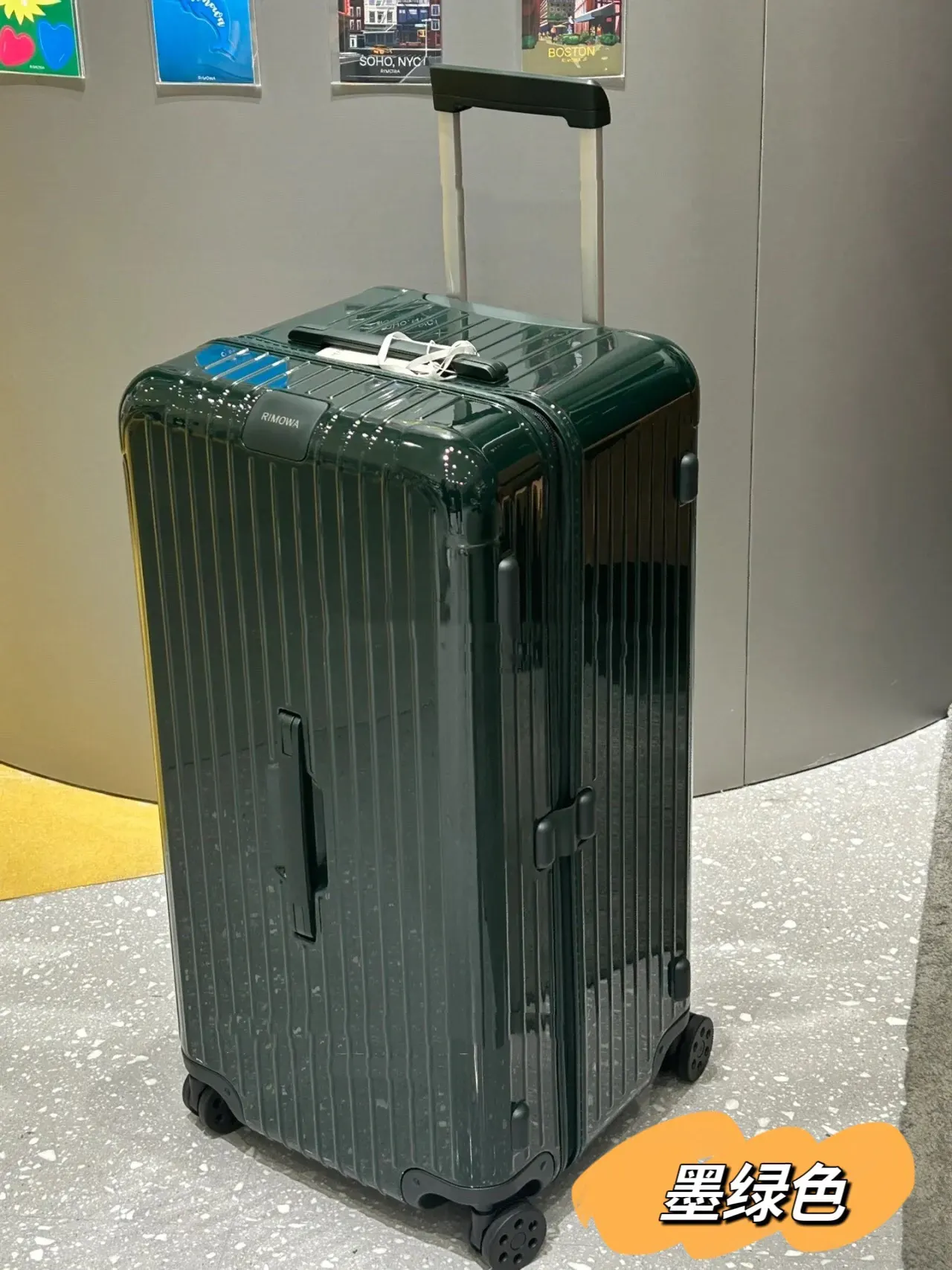墨綠 日默瓦rimowa高級墨綠 超轻拉杆箱行李箱登机箱托 旅行拉杆款 輕便出行款