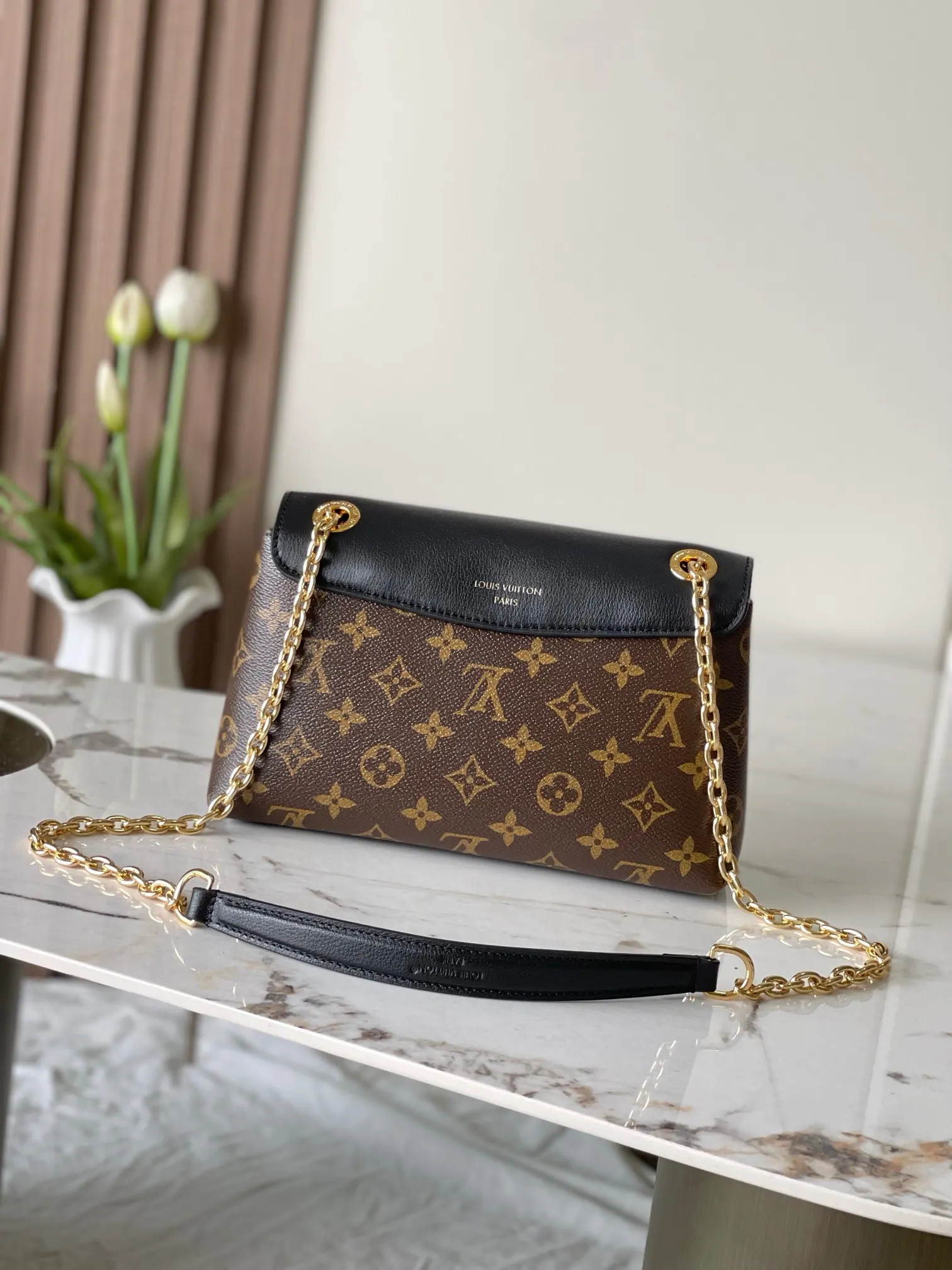Louis Vuitton 黑色 老花 手提包 实拍款02