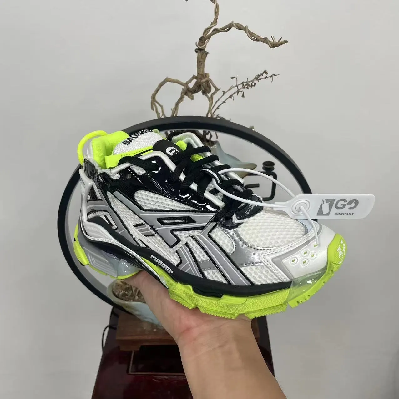 Balenciaga Black/White Sneakers
