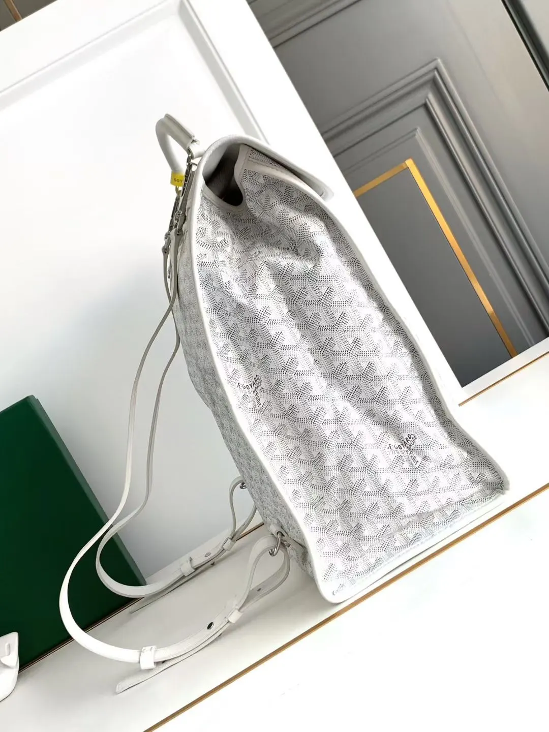 Goyard White Backpack