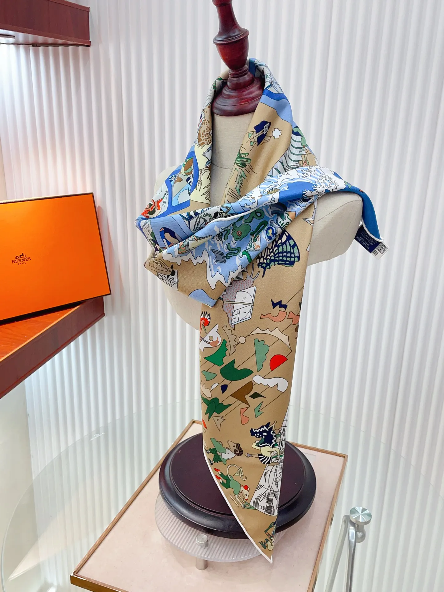 Hermès 丝巾 精致配饰