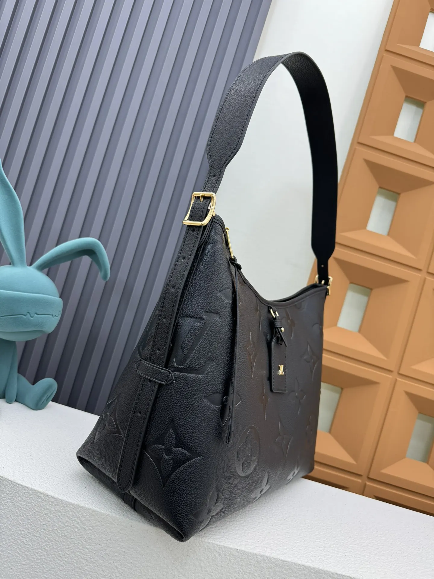 Black Crossbody Bag Lightweight Leather