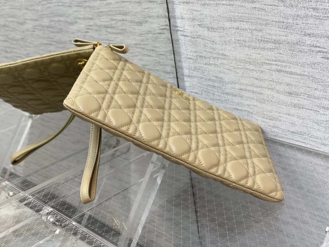 Dior Beige Clutch Bag