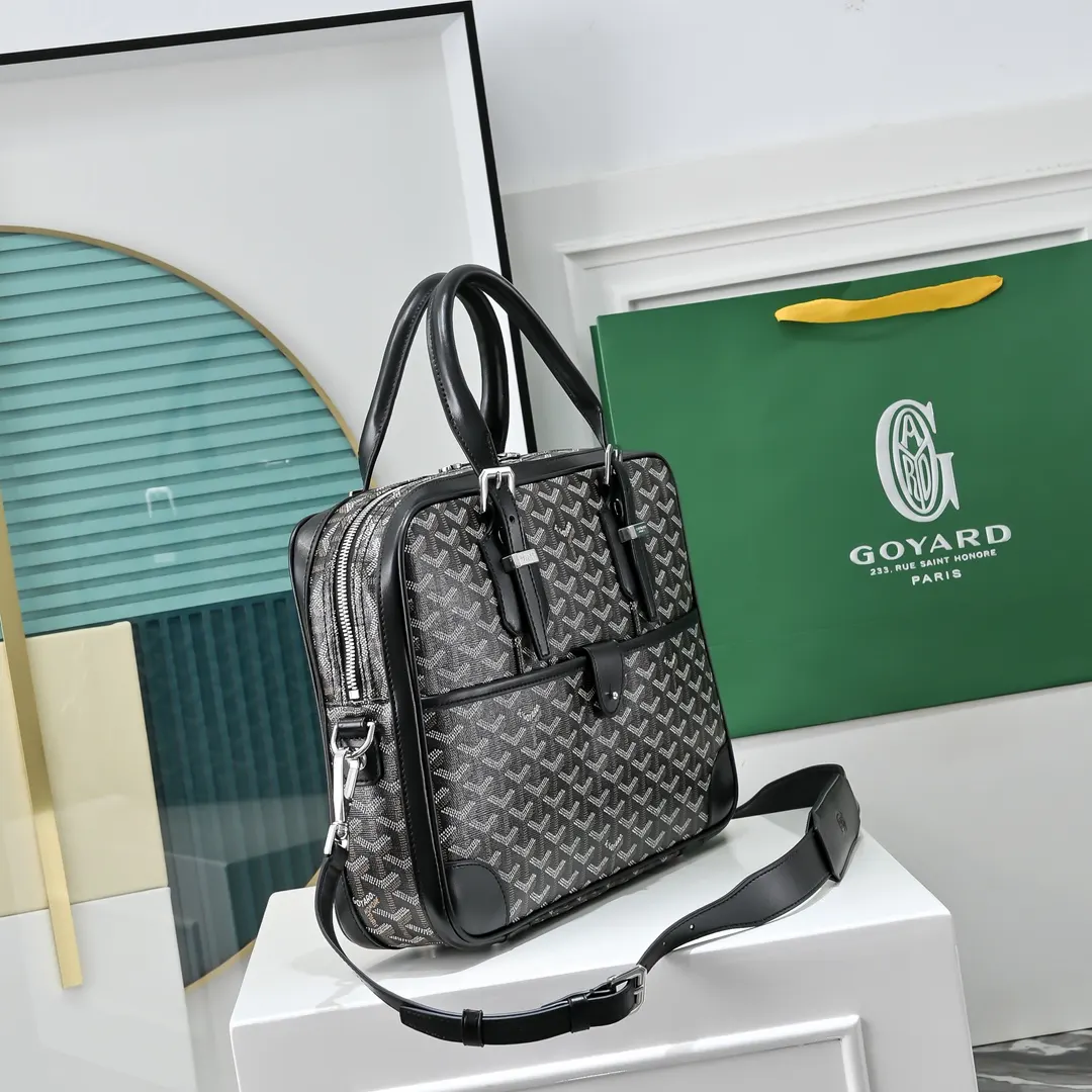Goyard 黃色 戈雅公文包是理想的商務伴侣 商務通勤款