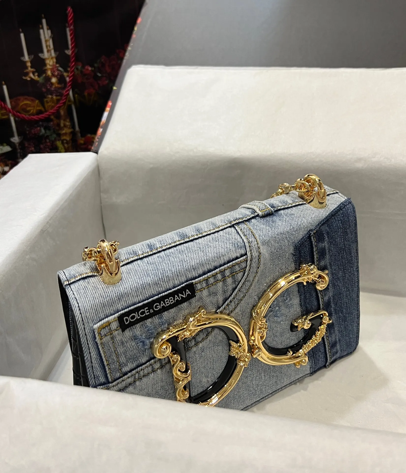 Chain Bag Leather