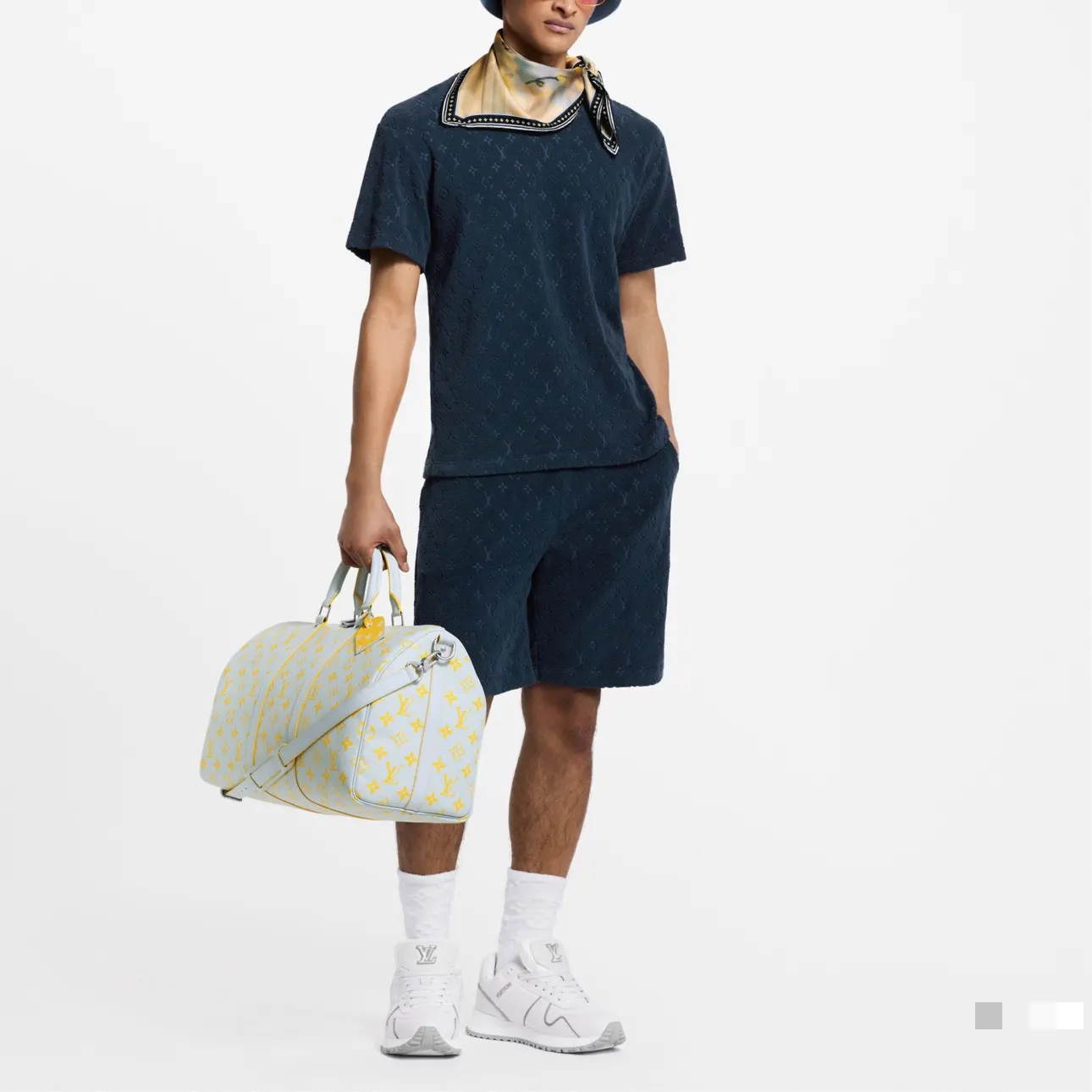 LV 蓝色 T恤｜ORBUYBAG 岚奢包高端时尚精品