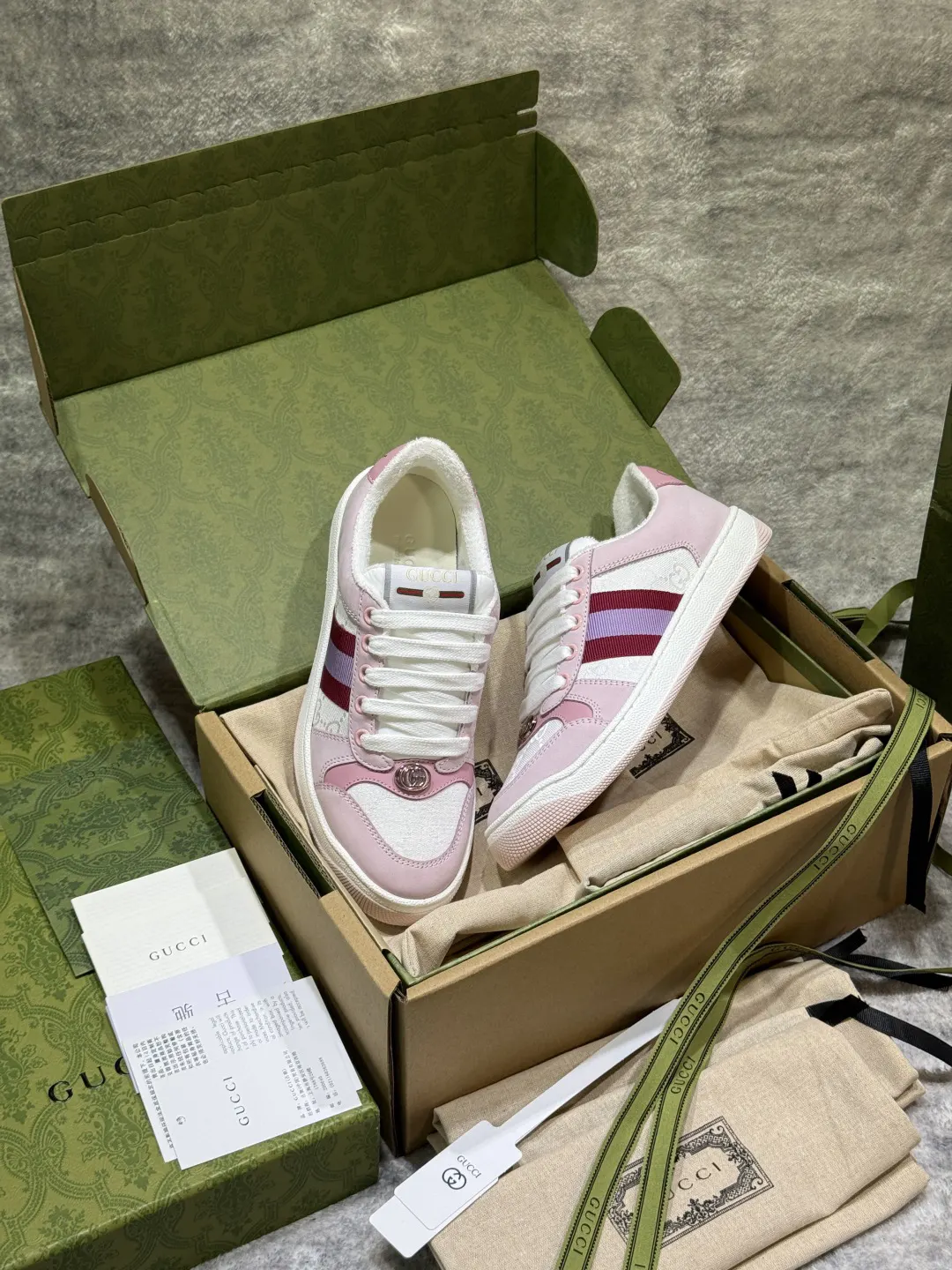 Gucci Logo休闲运动鞋 百搭款