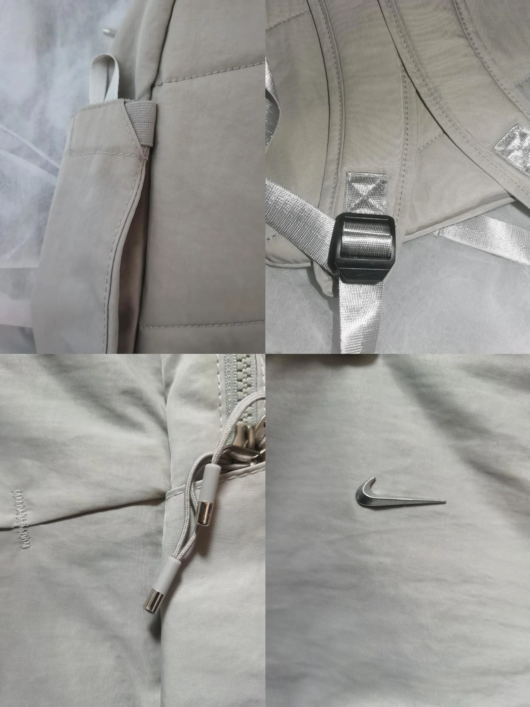 黑色 米白 Nike耐克雙肩包單肩包学生书包 实用雙肩款